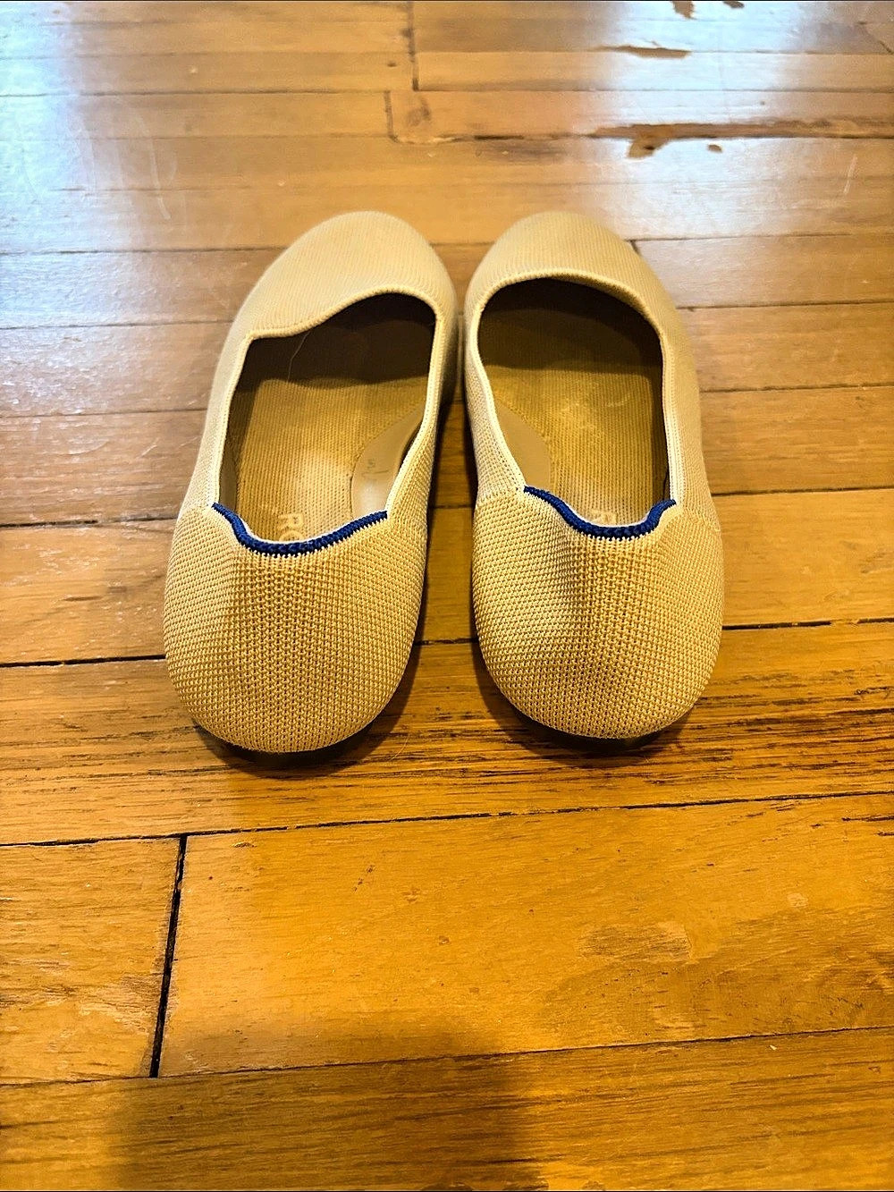 Rothy's Flats in Beige size 6.5